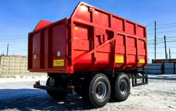 Feed Distributor on a Rotary Circle KTP-10U "Ivan" and 9-ton Semi-Trailer PPTS-9-02: Two New Products from "SibzavodAgro"