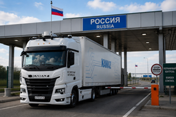 KAMAZ unmanned trucks to cross the border for the first time: the trip is scheduled for May 28