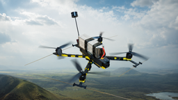 A swarm of five FPV drones per operator: "Artemida-10" UAV enters combat trials with "Germes" communication system