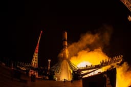 Roscosmos muestra fotos del nuevo "Zenit" de medio millón de rublos: la cámara capturó el lanzamiento de un cohete