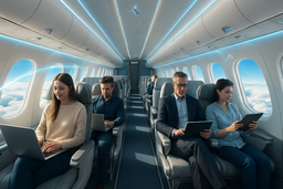 Los nuevos aviones de pasajeros rusos recibirán Wi-Fi nacional directamente de fábrica: las antenas y módems están integrados en el diseño del MC-21 y el SJ-100