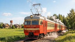 Omsk scientists invent smart current collector for electric trains: it adjusts to wind