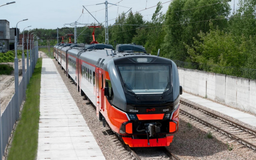 New EP2DM Electric Train Launched in St. Petersburg