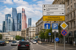 Parte de las señales de tráfico de Moscow podrían ser retiradas: los GOSTs quieren ser modificados junto con el Ministerio del Interior
