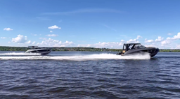 Over 80 km/h on water: Russian boat Victory A10 DC accelerated to its top speed