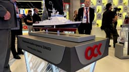 OSK showcased Project 22460E patrol ship capable of breaking ice and ramming
