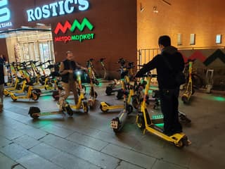La temporada de alquiler de patinetes eléctricos y bicicletas ha finalizado en Moscú