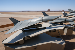 Russia and Iran tested the latest Hadid-110 stealth UAV at the "Sahand-2025" exercises