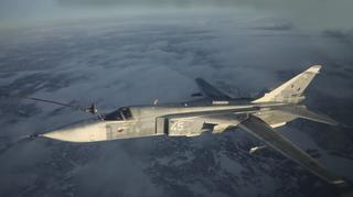 В условиях полярной ночи: Ил-78 дозаправил в воздухе самолёты Су-24М Северного флота