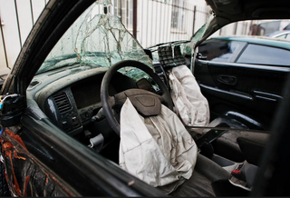 Muscovites are less likely to get into accidents when driving into the oncoming lane