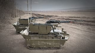 Российские военнослужащие применяют наземных роботов с ИИ для разминирования территории