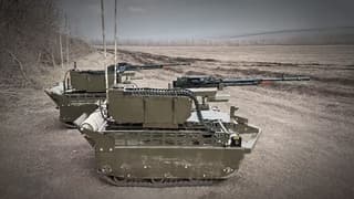 Advanced training course on the "Courier" robotic complex is being conducted for Russian military personnel at training grounds