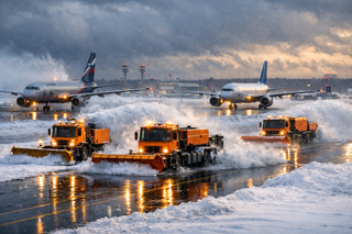 The Ministry of Transport spoke about the operation of airports in the Moscow region after snowfalls