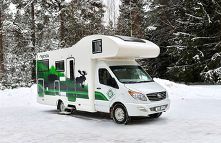 MAZ presentó la autocaravana "Kupava-273140" sobre la base del chasis MAZ-365022