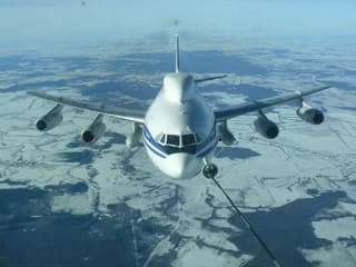 Rare photo of "Doomsday plane" published