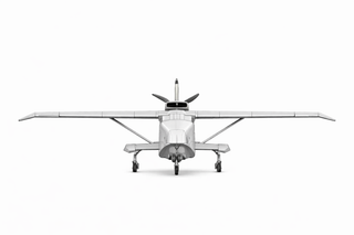 A heavy amphibious drone based on a high-wing design has been conceived in Russia