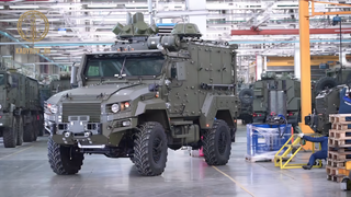 Новейший бронеавтомобиль «Хищник 4×4» показал Кадыров