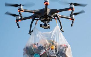 Drones aprenden a clasificar la basura para su reciclaje