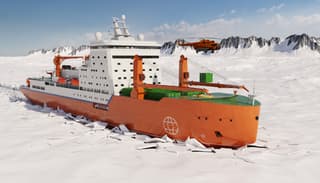 More than 100 sections of the future research vessel "Ivan Frolov" have been installed at the Admiralty Shipyards