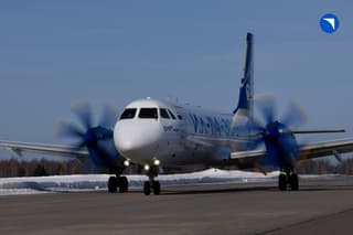 Il-114-300 designed for ground servicing without ladders