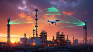 Drone search system developed by students from Chechnya