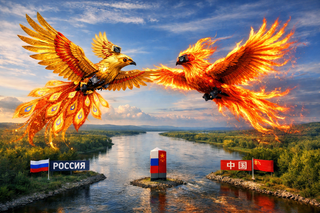 Russia and China are preparing the first joint drone flight across the border