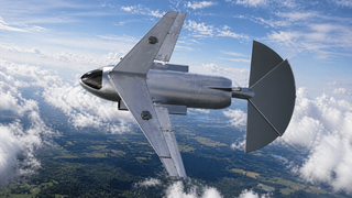 Ingeniero de Ryazan inventa un avión con fuselaje desplegable y ala en V