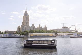 Moscow ha recibido 15 embarcaciones eléctricas de pasajeros del proyecto "Ecobús" desde 2023