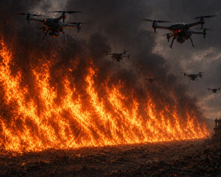 "Muro de fuego" de decenas de kilómetros: un sistema de protección contra drones basado en fibra óptica patentado en Russia
