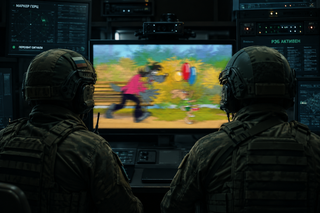 Russian EW system started showing "Nu, pogodi!" to drone operators