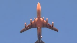 Un misterioso "avión del Juicio Final" fue filmado en el cielo: en la red se debate sobre el Il-80 y el Il-76VKP