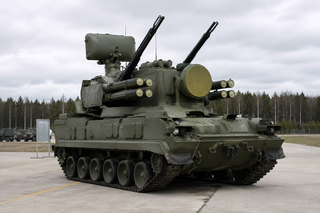 Soviet Tunguska SAM system repurposed for drone destruction