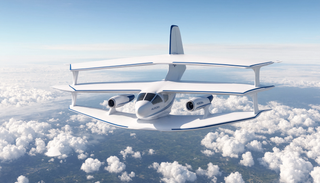 TsAGI engineers developed a triplane aircraft with a closed aerodynamic configuration