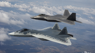 Su-57 gets "side vision" that American F-22 lacks