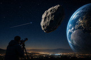 Un "pequeño lucero" sobre Rusia: el asteroide Apophis se acercará a la Tierra más que los satélites