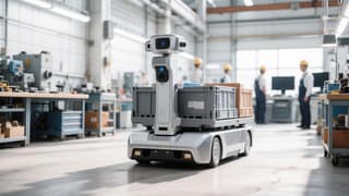 Sin conductor ni operador: un robot de carga inteligente para fábricas creado en MAI
