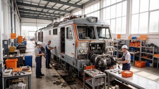 Ingenieros rusos inventan un método para restaurar piezas de motores de tracción y reductores de locomotoras eléctricas