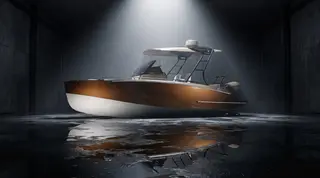 El nuevo barco nacional Ginom 670 Day Cruiser se mostró en el festival náutico de Kazán