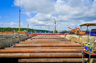 Se completó la perforación de un túnel para la nueva línea del metro de Moscú bajo la autopista Kaluzhskoye