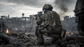 Engineer creates a "second spine" for the military: carbon exoskeleton reduces load when carrying equipment