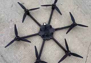 Military cargo drone "Gorynych" gained "vision" and now delivers cargo without GPS