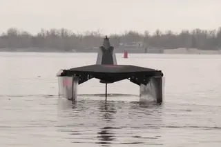 Volgograd Creates Avatar 001 Unmanned Boat, Surprising with its Survivability