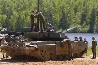 Tanques T-72B3A y T-90M con "Arena-M" contra Merkava Mk.4 con Trophy: el resultado fue inesperado
