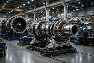 Where do peak loads occur? The turbine shaft of an aircraft engine revealed its most dangerous spots