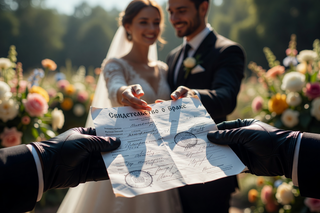 Scammers start selling fake marriage certificates during wedding season