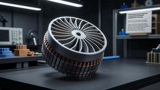 Motor eléctrico para drones con rotor externo y autoenfriamiento inventado en Russia