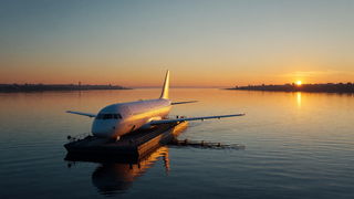 "Superjet" with SaM146 Floats Down the Volga: Liner Finds New Life