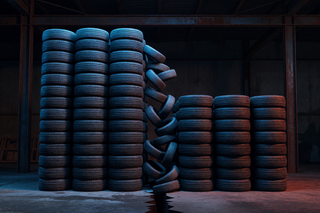 Tire imports grew by 28%, domestic production fell by 18%: the market is treading water