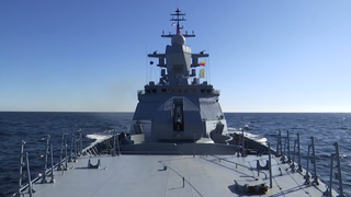 Dron ruso del corbeta "Soobrazitelny" rastrea un USV danés cerca de Bornholm: las imágenes se filtran en la red