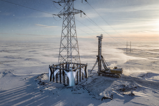 "Rosseti" to reinforce power line supports in the Arctic with unique composite piles: an additional 30 years of service